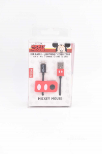Cavo Usb Cable Lightning Mickey Mouse Nuovo