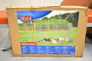 Fence By Grid Iron Animals 61x91 Cm Trixie 8 Elementi Modular