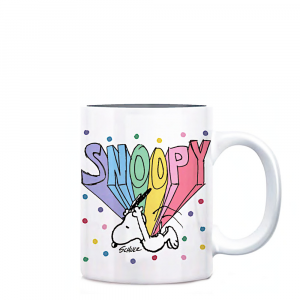 Tazza mug bianca Peanuts Snoopy in ceramica - Marpimar