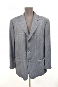 Jacket From Man Trussardi Vintage Blue Size.52