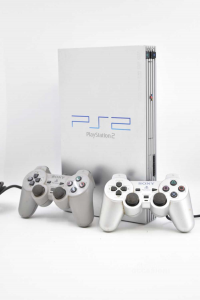 Konsole Playstation 2 Mit 2 Joystick Originali Und Kabel
