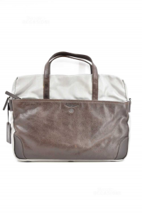 Bag Form Work Spalding & Bros Profilo In True Leather Size 44x33x8cm