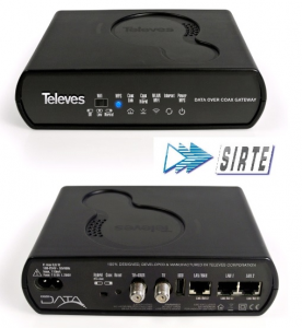 COAXDATA (+WIFI) TELEVES 769301 1 Gbps Sistema a onde convogliate 500MBit/s su PLC e 700MBit/s su coax