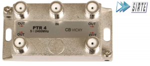 DIVISORE CBVICKY PTR2 2 Vie 5-2400MHz F pressofusione PowerPass