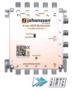 MULTISWITCH JOHANSSON J 9754 4x4 out + Terr+ Legacy
