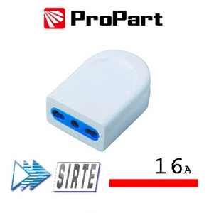 PRESA PROPART PES1005-WP 10/16A 2P+T polybag