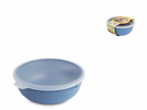 Rotho contenitore per alimenti Tresa con coperchio blu lt 0,35