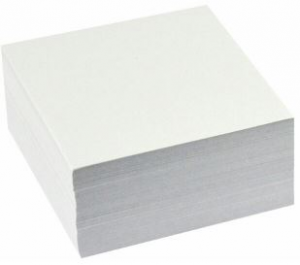 Cubo 500ff 11x11cm PaperNote -bianco