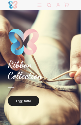 Storeden theme - mobile preview - Ribbons
